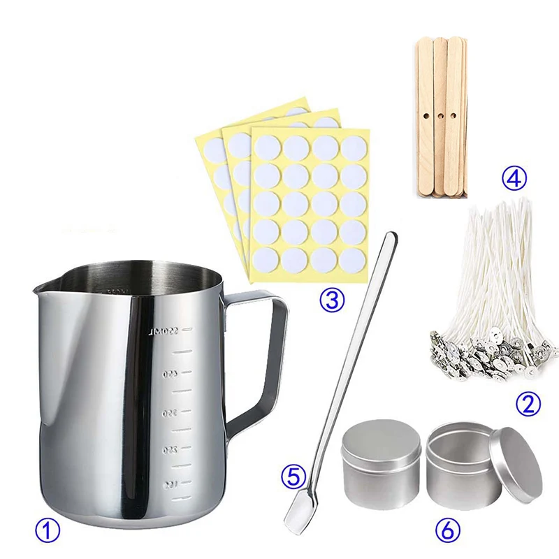 Candle Making Jars - Candle Making Supplies Kit DIY Candle