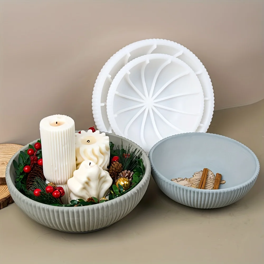 Candle Making Jars - 1 Ring Silicone Mould for Epoxy,