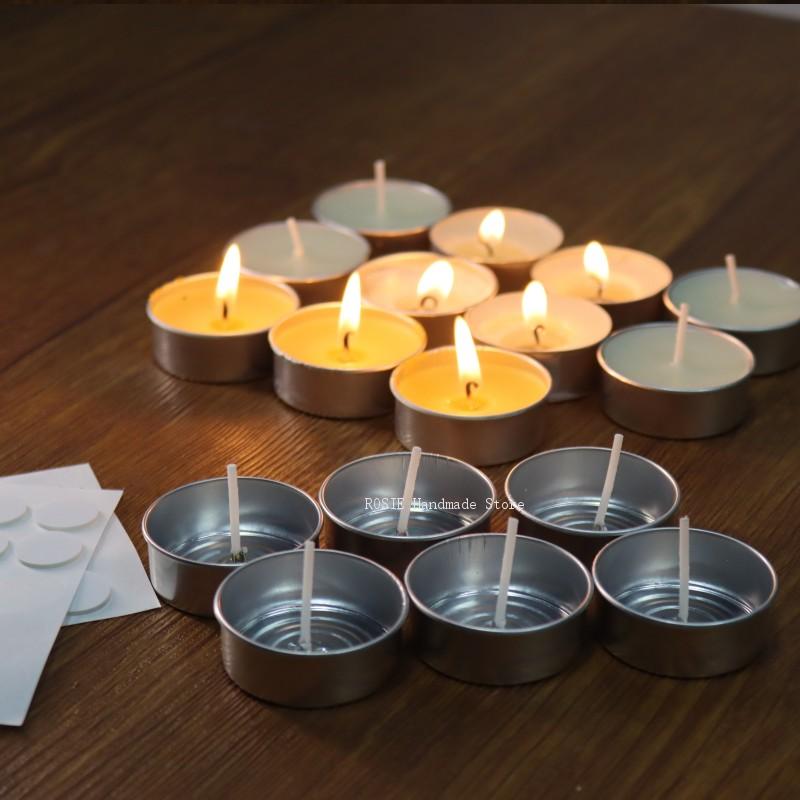 Empty Tea Wax Circular Aluminu - Candle Making Jars review and price