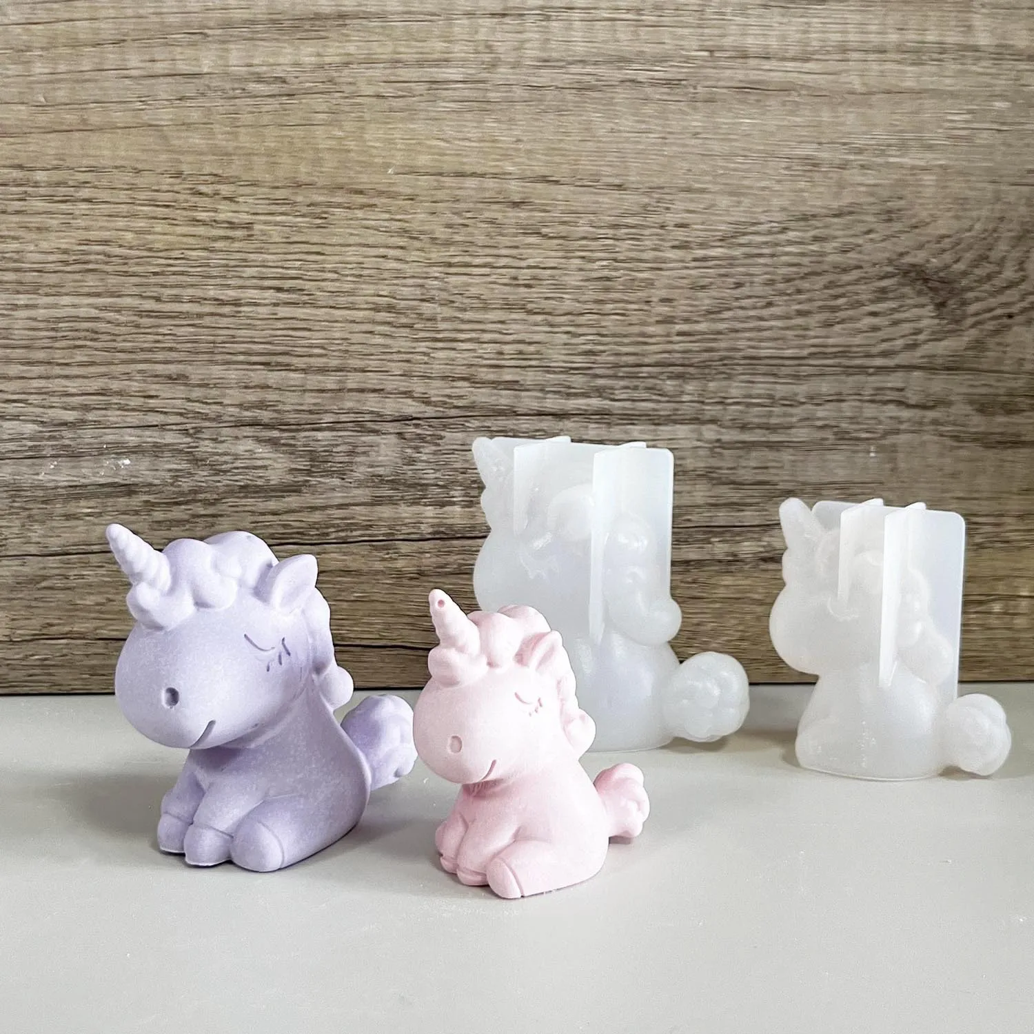 3D Geometric Silicone Unicorn  - Candle Making Class review and price