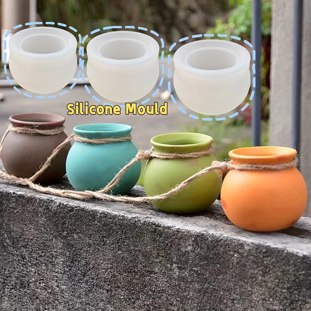 Silicone Flower Pot Molds, Res - Candle Making Jars review and price