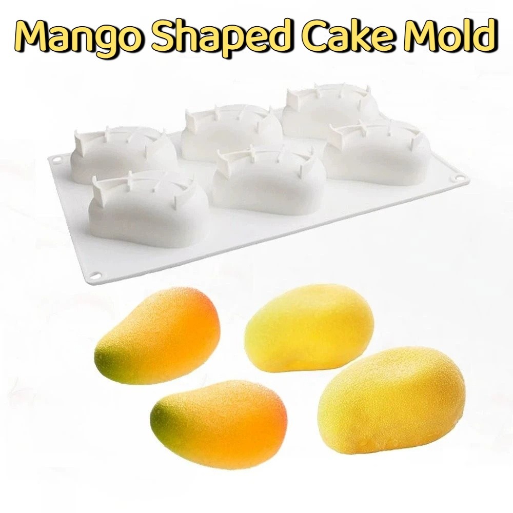6 Cavity Mango Shaped Cake Mol - Candle Making Class review and price