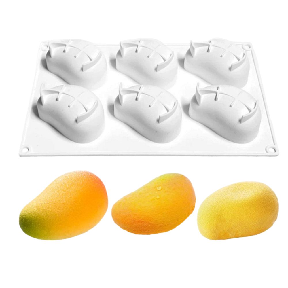 6 Cavity Mango Shaped Cake Mol - Candle Making Class review and price