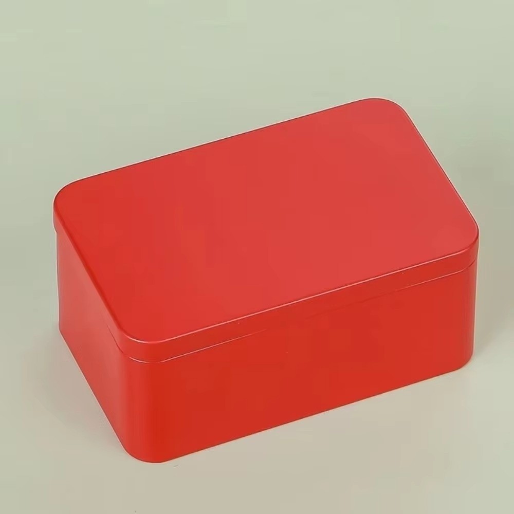 New Solid Color Tin Box Tinpla - Tin Container Lid review and price