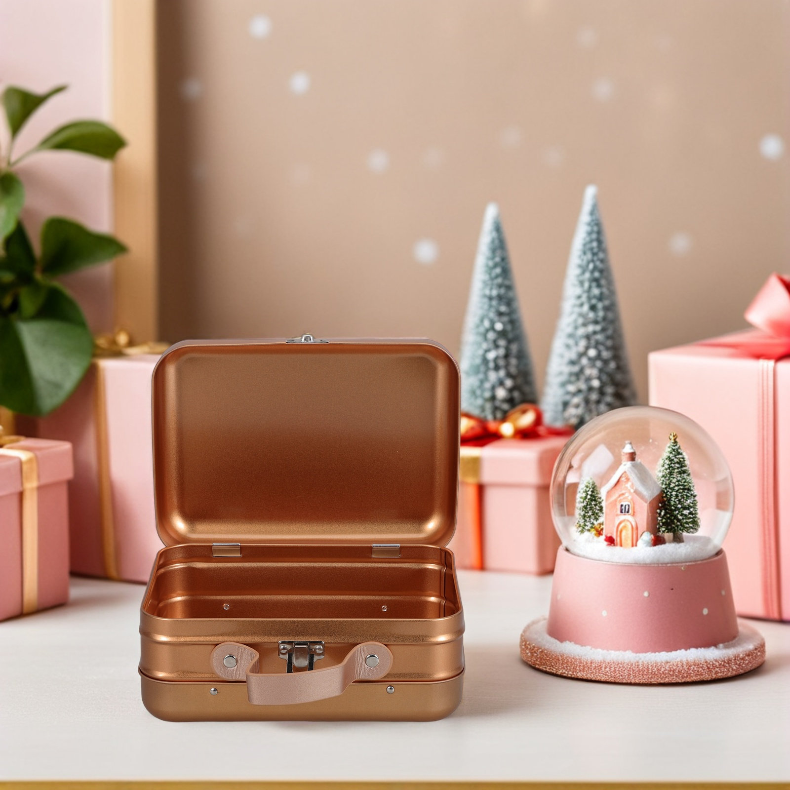Decorative Metal Tin Storage B - Tin Container Lid review and price