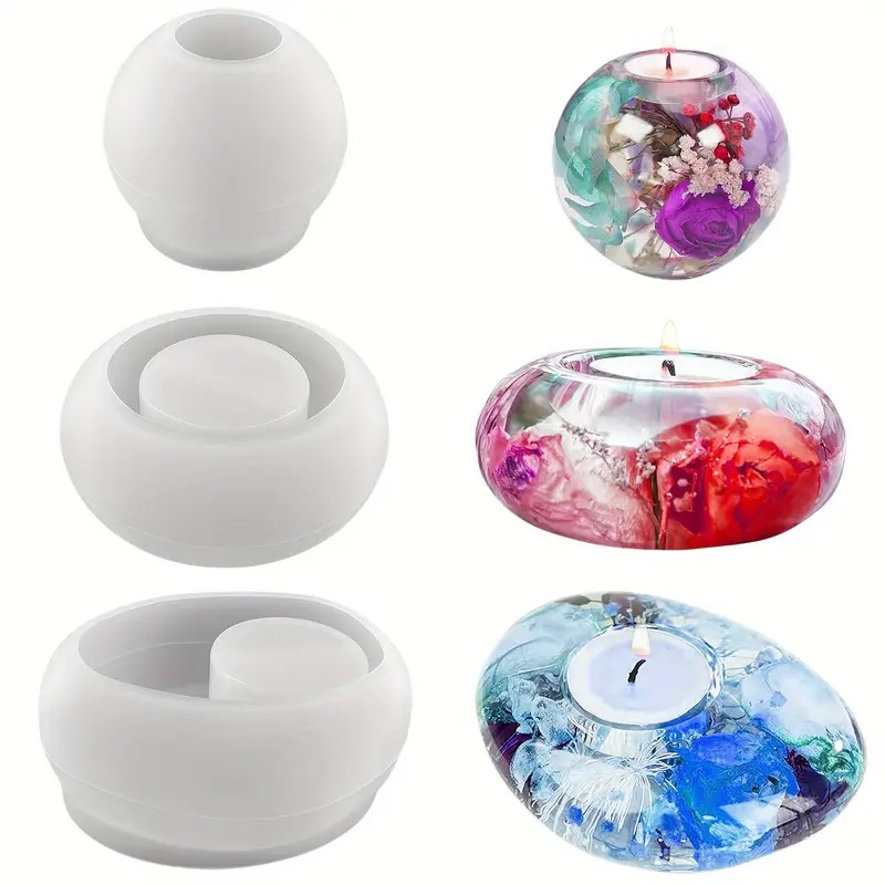 Tealight Candle Holder Resin S - Candle Making Jars review and price