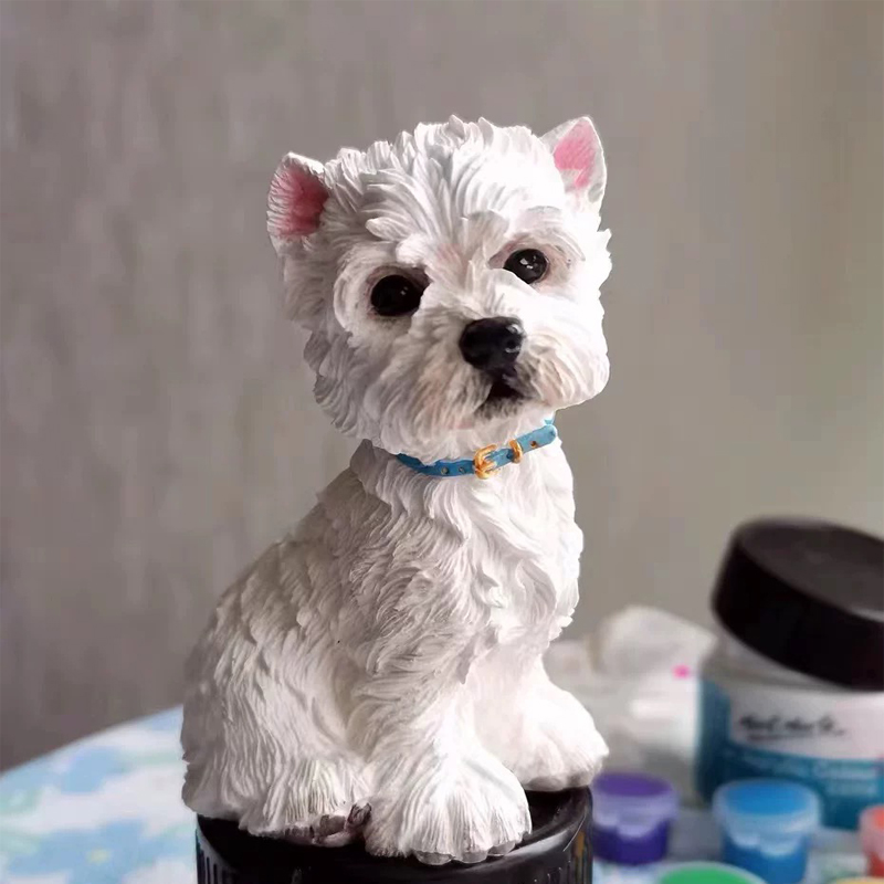 Cute Puppy Dog West Highland T - Candle Making Yorkshire review and price