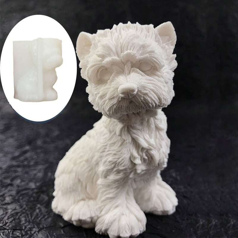 Cute Puppy Dog West Highland T - Candle Making Yorkshire review and price