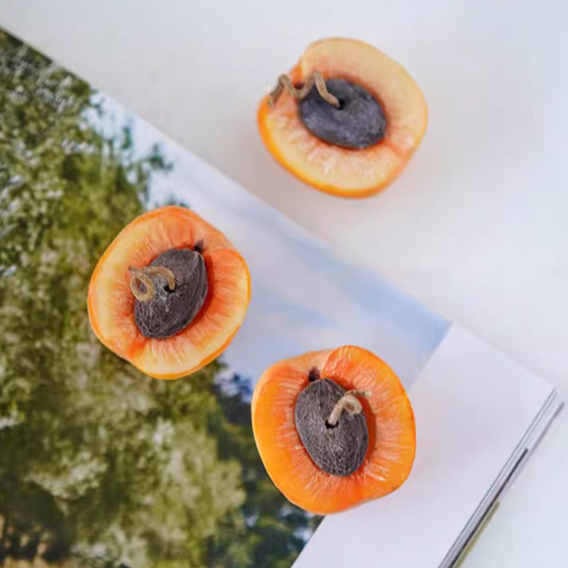 3D Apricot Fruit Candle Silico - Candle Making Tools review and price