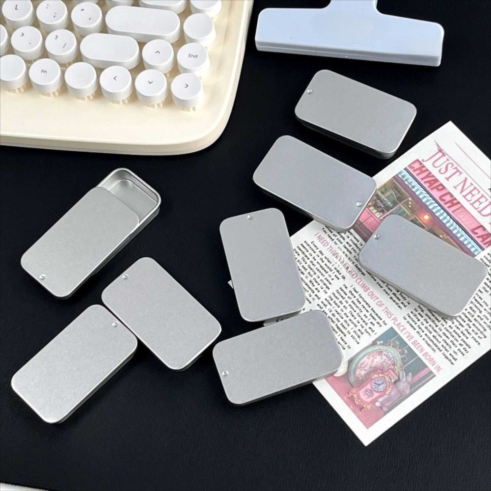 Multi Size Sliding Lid Tin Box - Tin Container Lid review and price