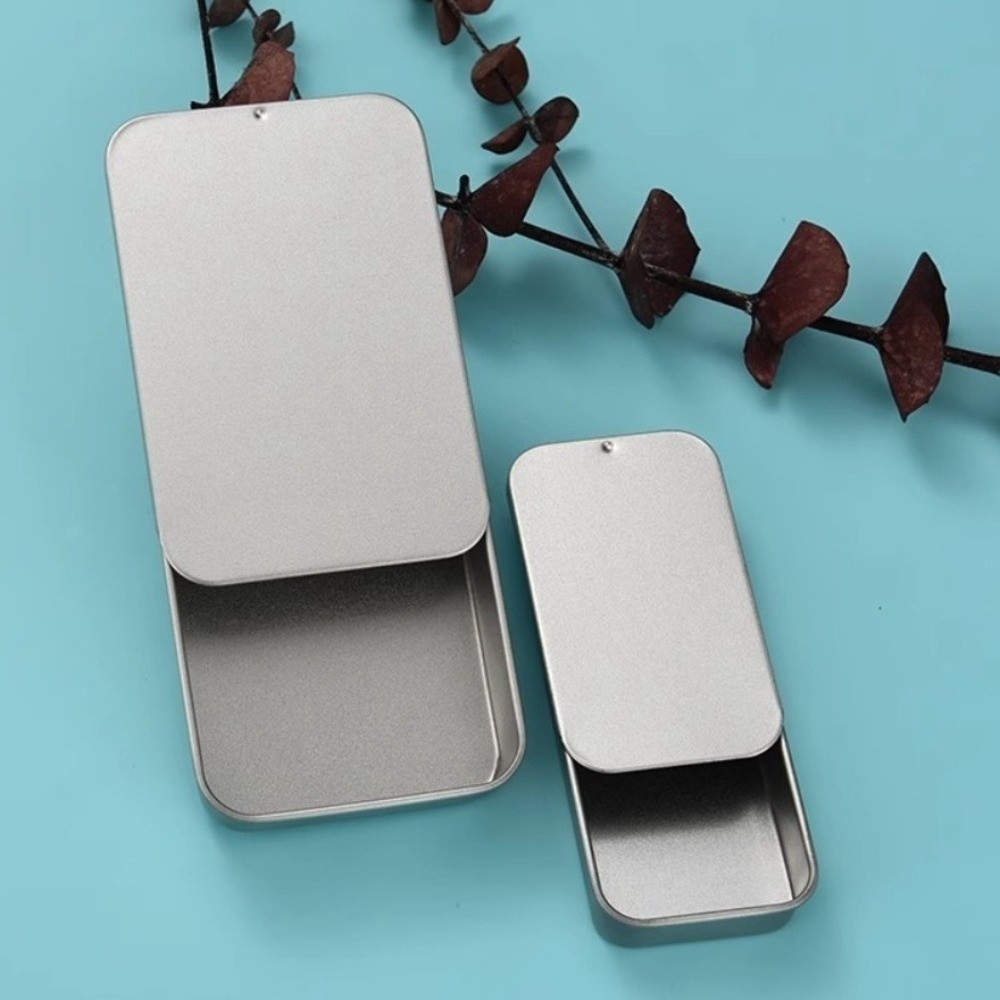 Multi Size Sliding Lid Tin Box - Tin Container Lid review and price