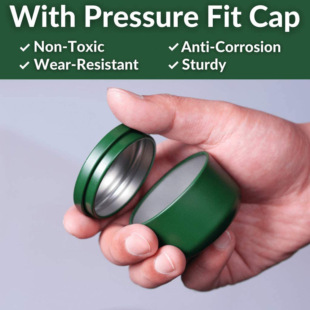 Tea Can with Airtight Lids Tin - Candle Making Jars review and price
