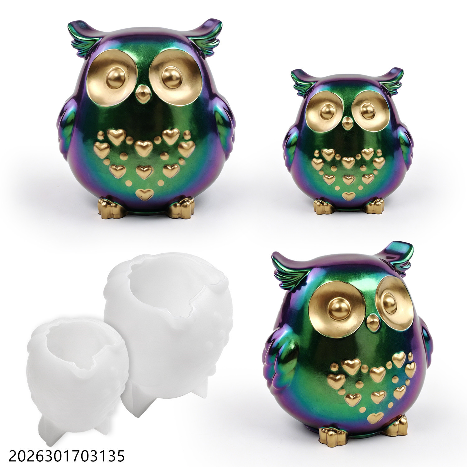 Owl Silicone Mold 3D Bird Shap - Candle Making Tools review and price