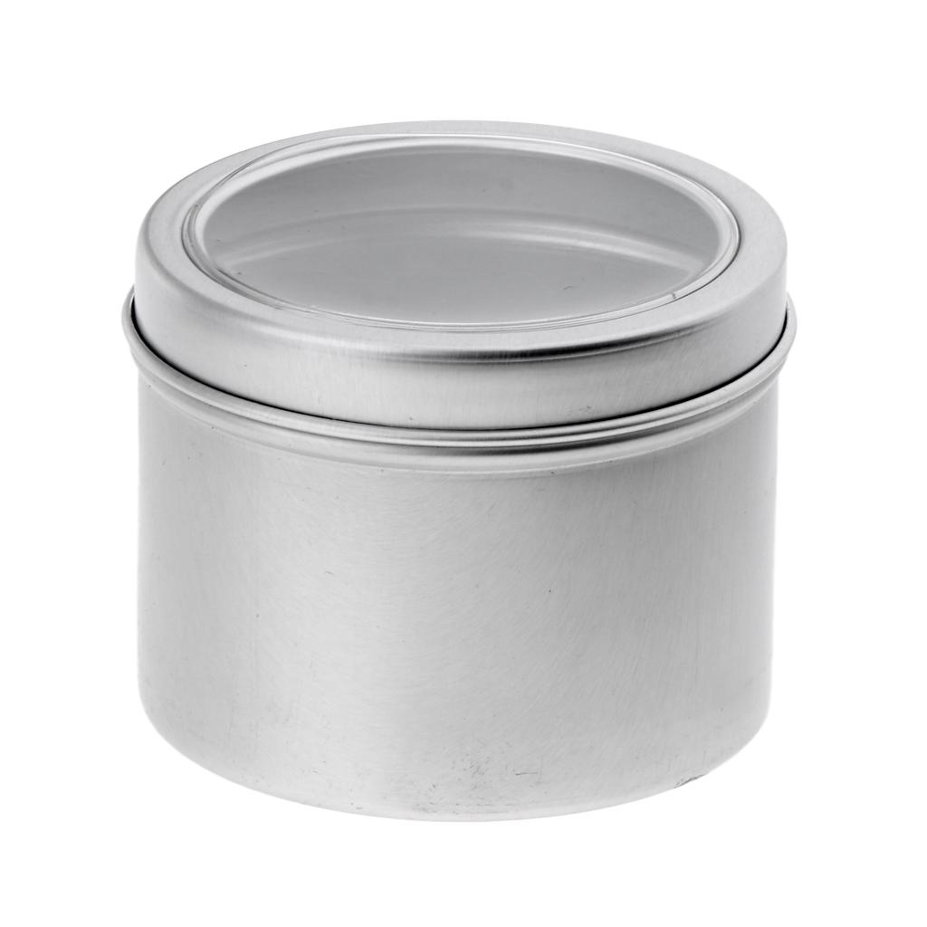 Empty Cosmetic Jars Aluminum T - Tin Container Lid review and price