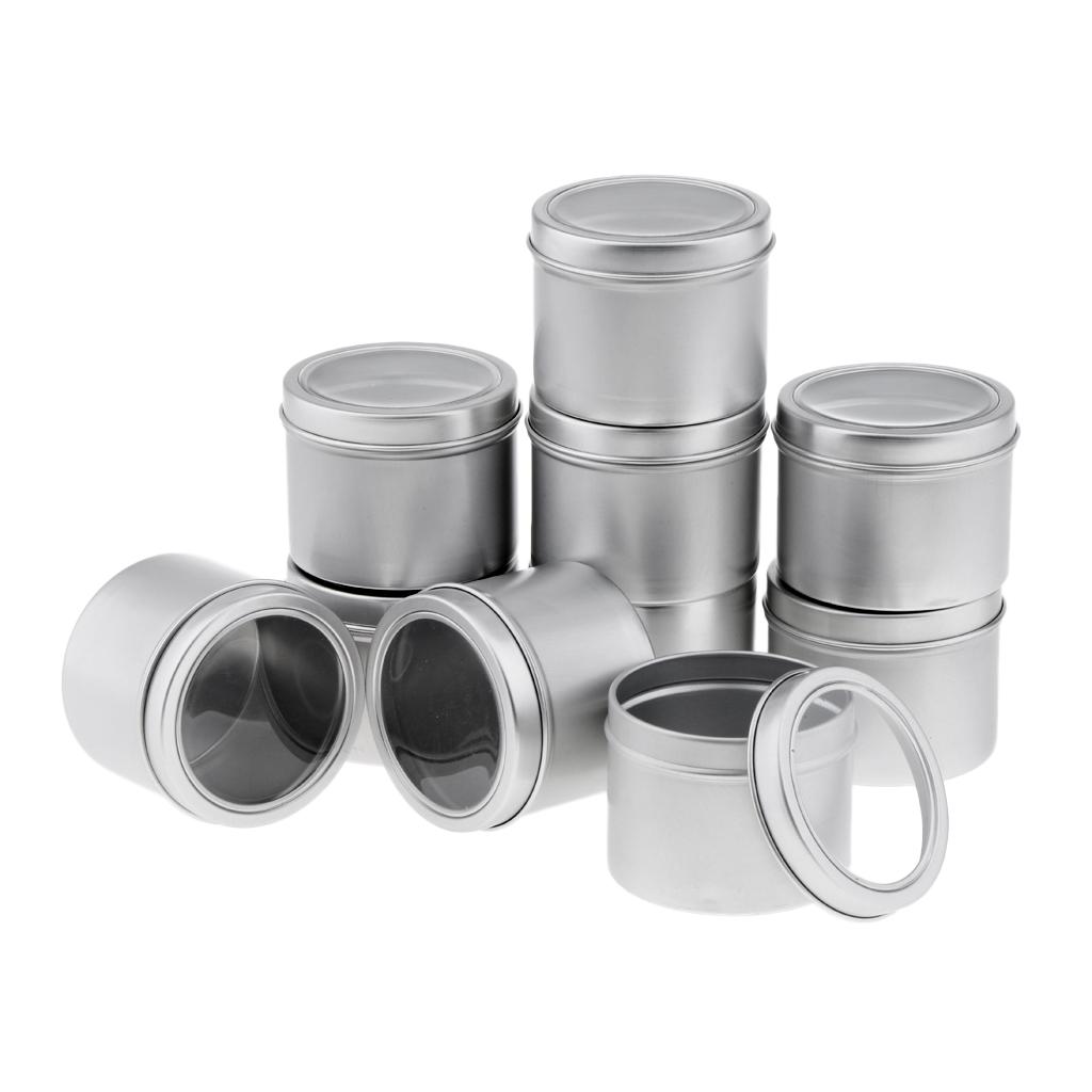 Empty Cosmetic Jars Aluminum T - Tin Container Lid review and price
